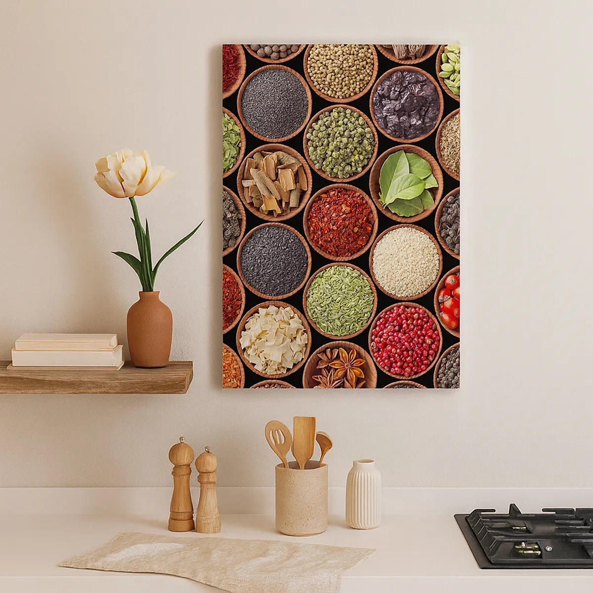 Vászonkép - A világ összes íze - 50x70 cm