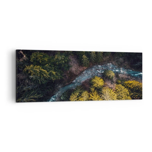 Vászonkép - Gyorsan, egyre gyorsabban - 140x50 cm