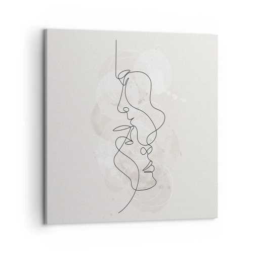 Vászonkép - Ölelésbe gabalyodva - 50x50 cm