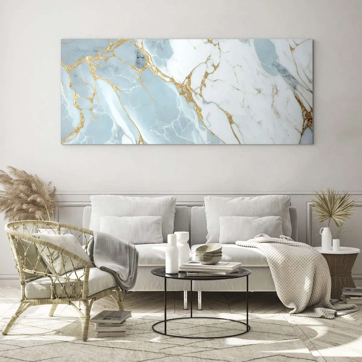 Üveg kép - A kő gazdagsága - 160x50 cm