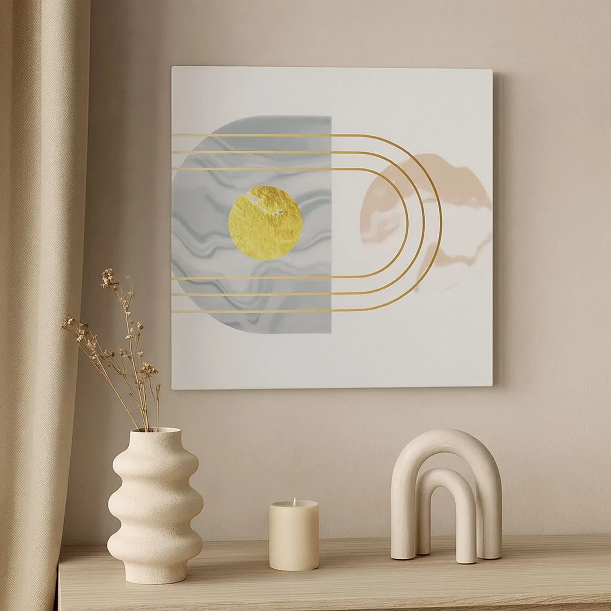 Vászonkép - Fényerő és ragyogás - 30x30 cm