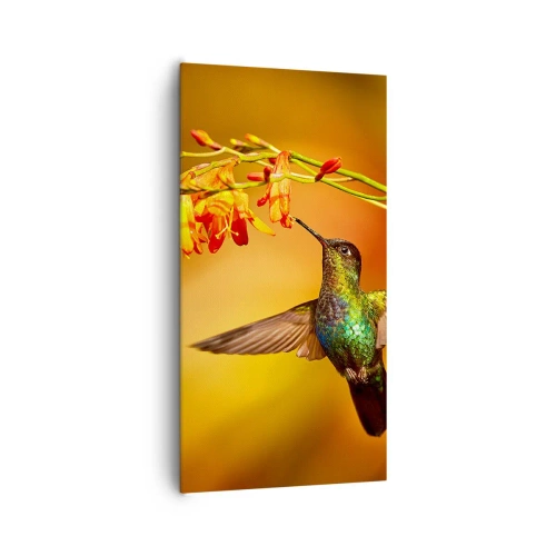 Vászonkép - A fény hírnöke a maják szerint - 65x120 cm