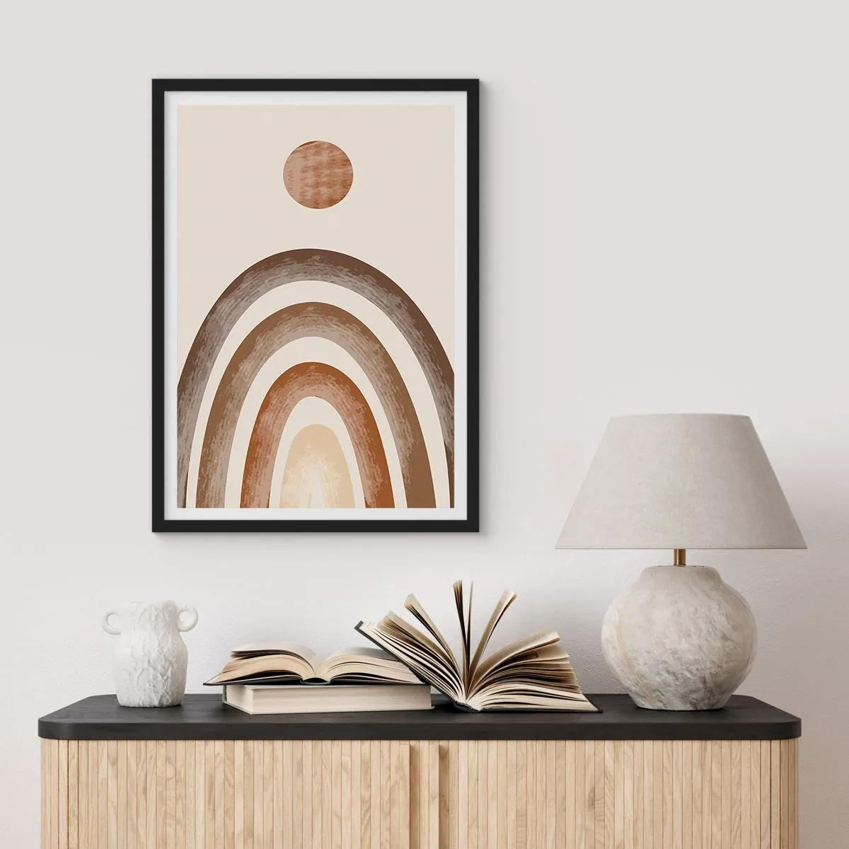 Poszter fehér keretben - Egy messzi-messzi galaxisban - 30x40 cm