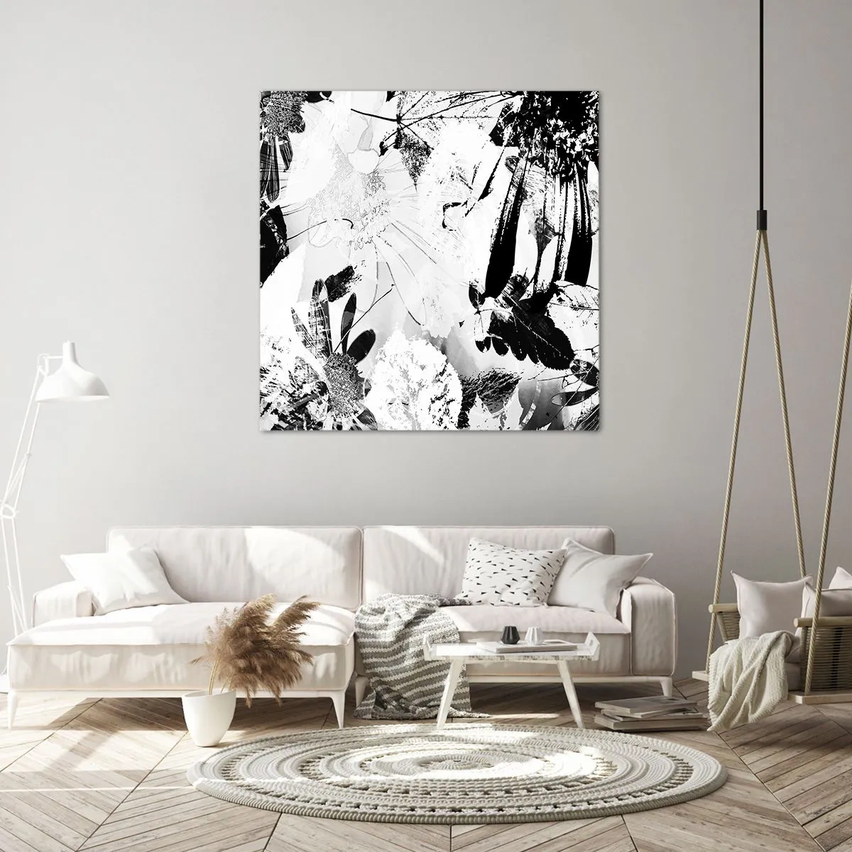 Vászonkép - Ősz a negatívumban - 70x70 cm