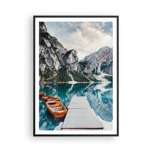 Poszter fehér keretben - Megmutatjuk a szépséget - 70x100 cm