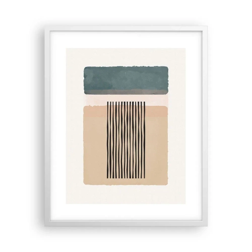 Poszter fekete keretben - Minden rendben - 40x50 cm