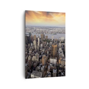 Vászonkép - Korunk dobogó szíve - 80x120 cm