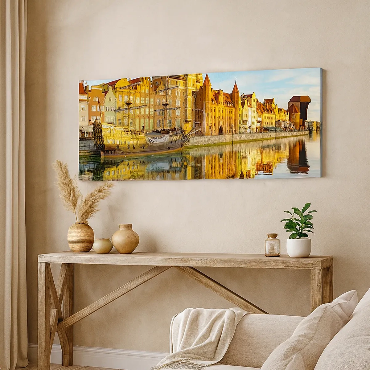 Vászonkép - A múlt tükörképe - 30x30 cm