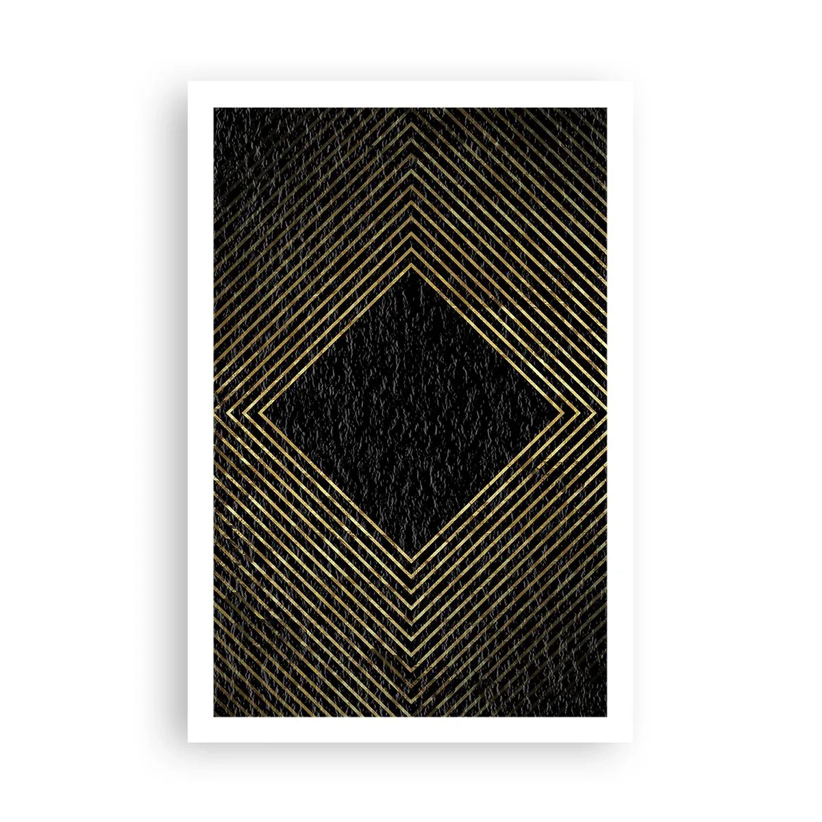 Poszter - Geometria glamour stílusban - 61x91 cm