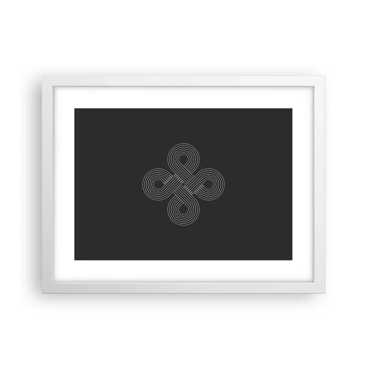 Poszter fekete keretben - Kelta szellemben - 40x30 cm