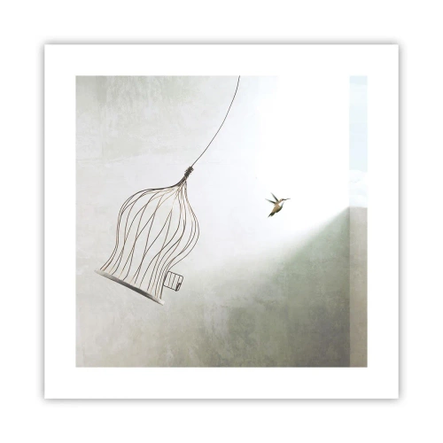 Poszter - Az elememen - 40x40 cm