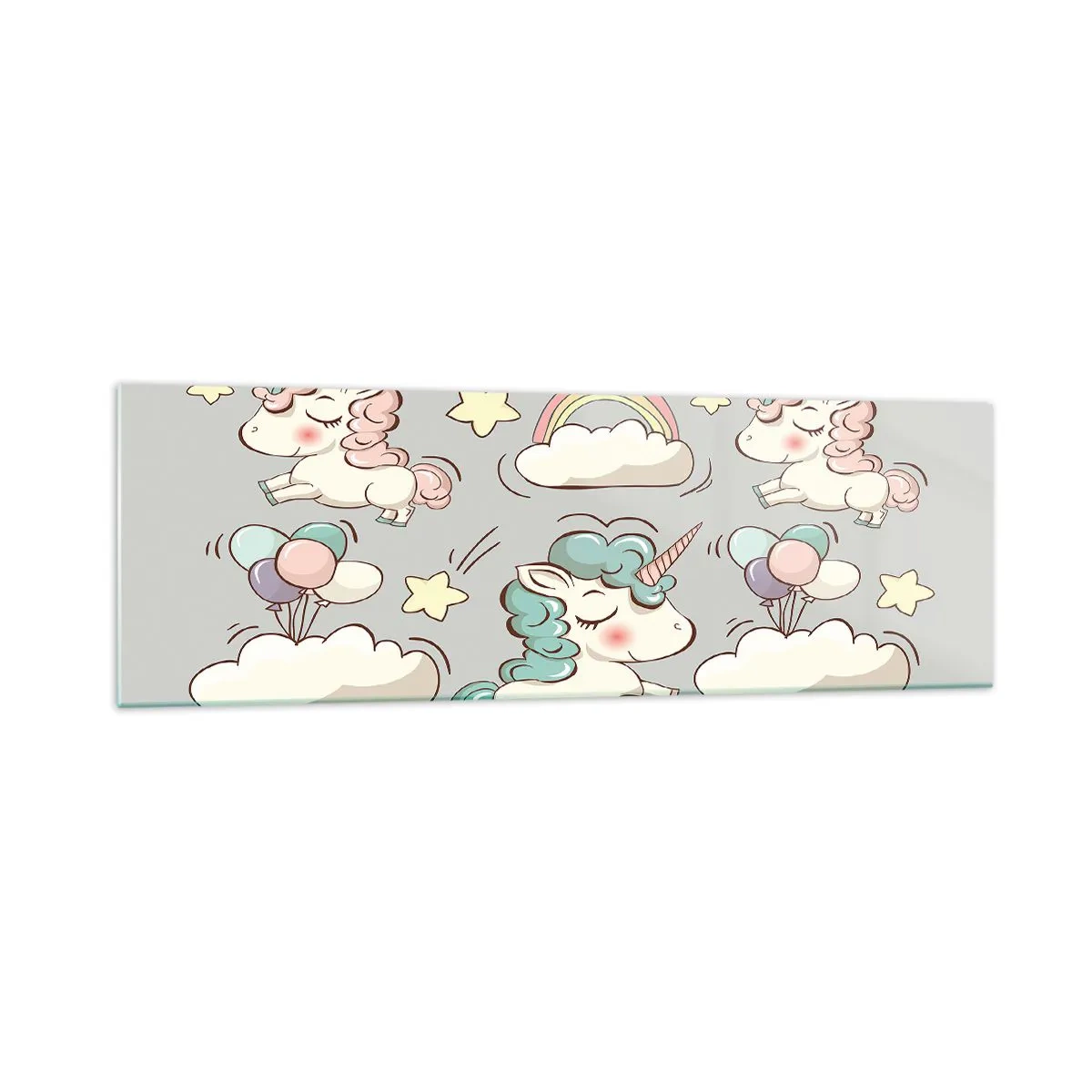 Üveg kép - Biztosan léteznek... - 160x50 cm