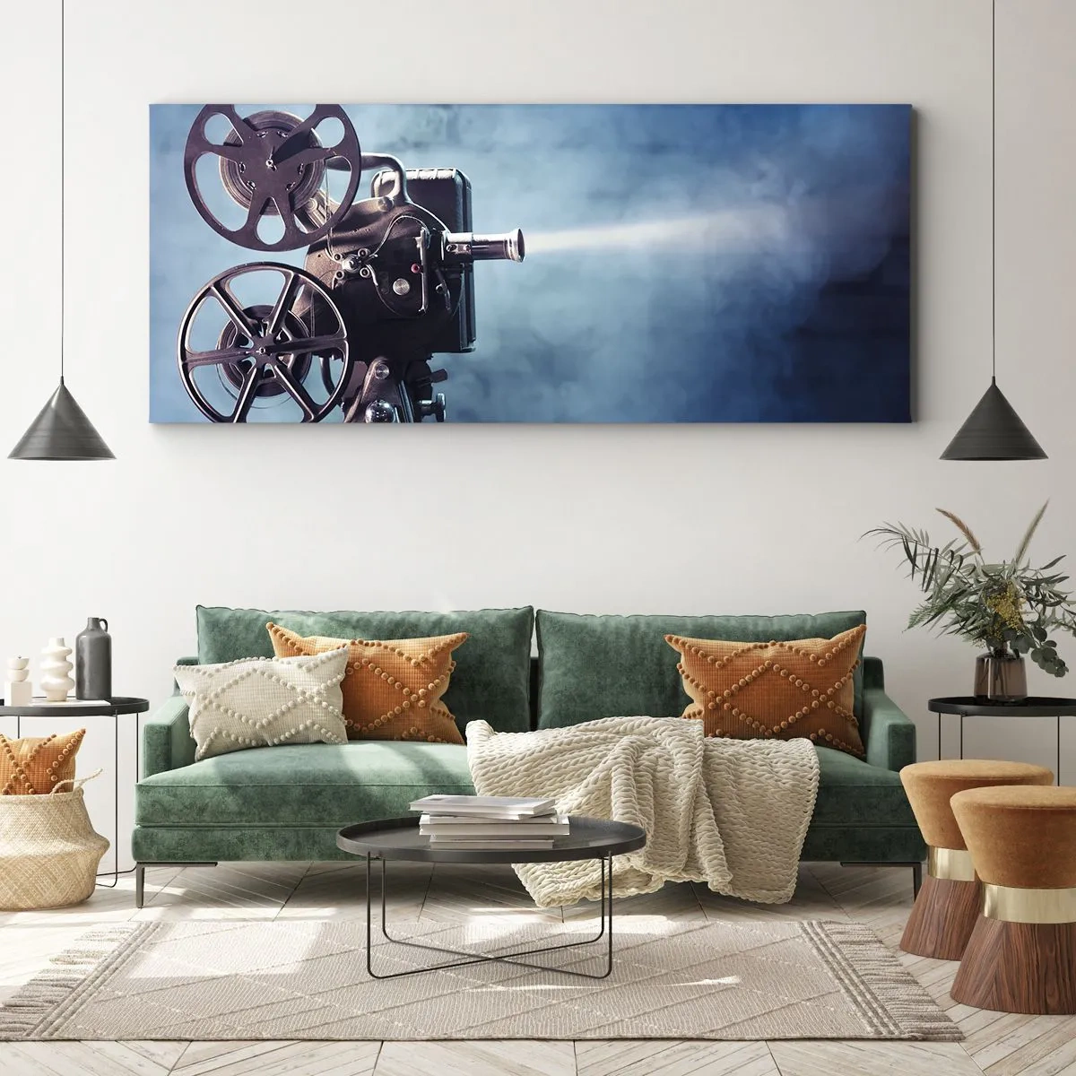 Vászonkép - A régi moziban - 120x50 cm