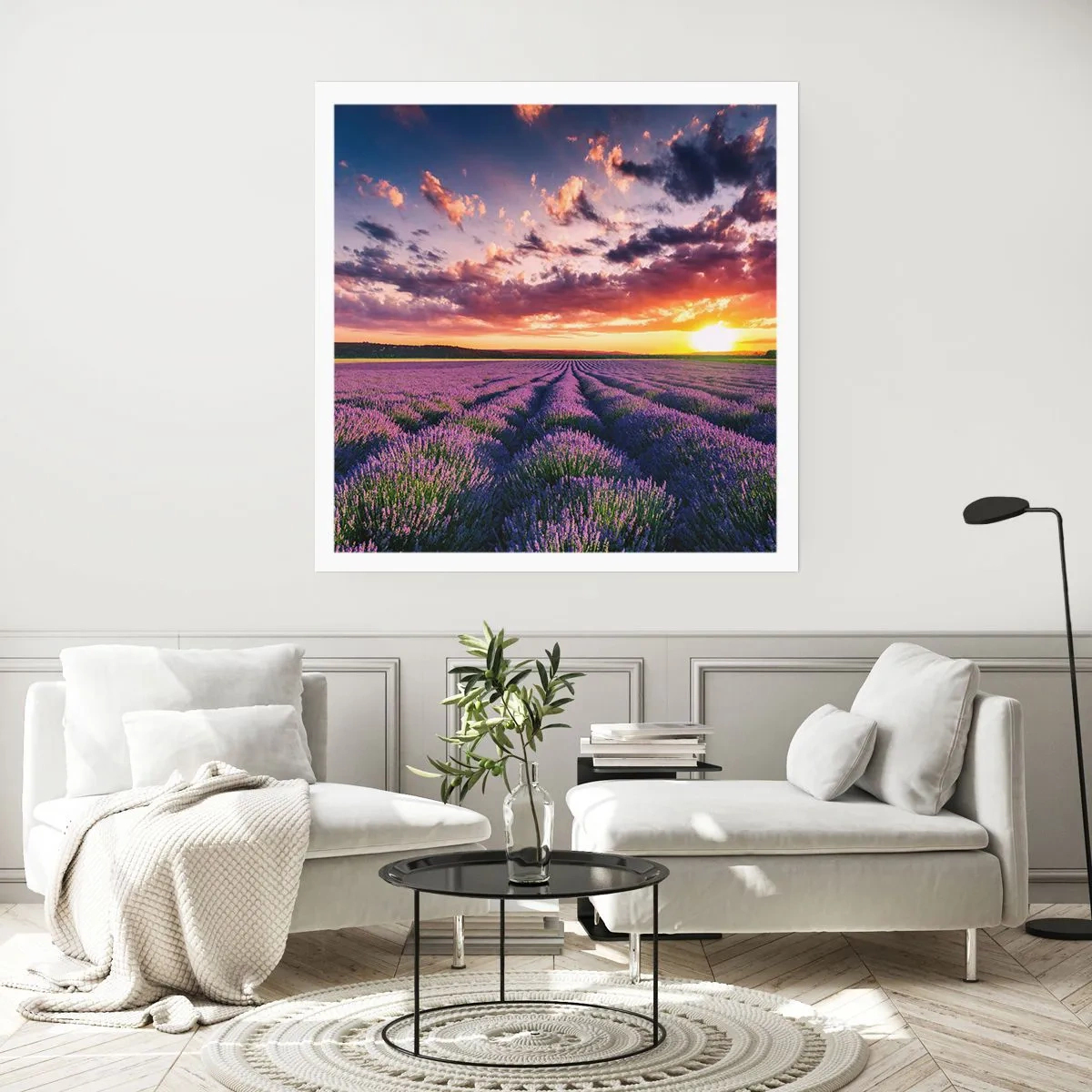 Poszter - Levendula világ - 60x60 cm