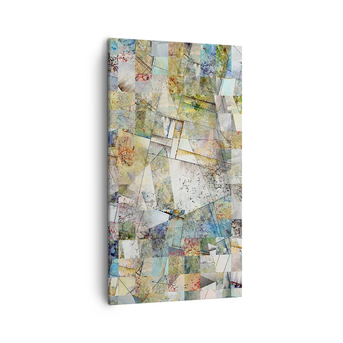Vászonkép - Geometrikus átrendeződés - 45x80 cm
