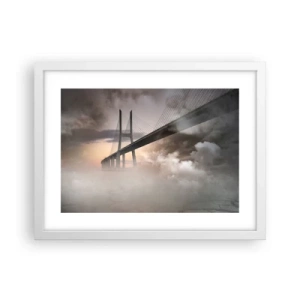 Poszter fekete keretben - A nem létező folyó mentén - 40x30 cm