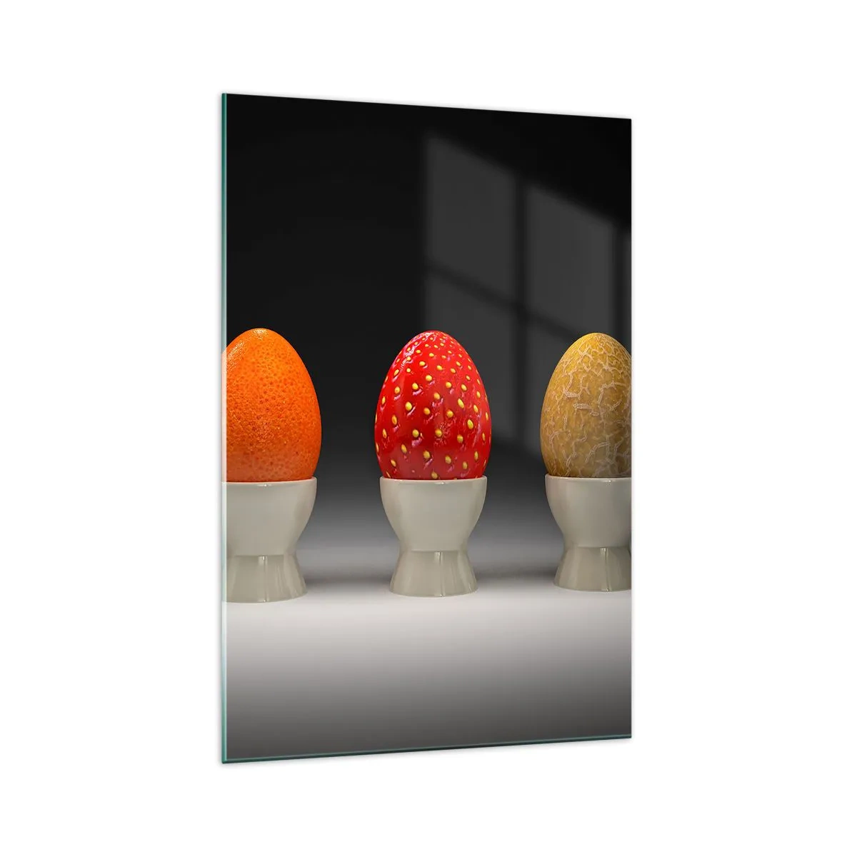 Üveg kép - Gyümölcsös reggeli - 70x100 cm