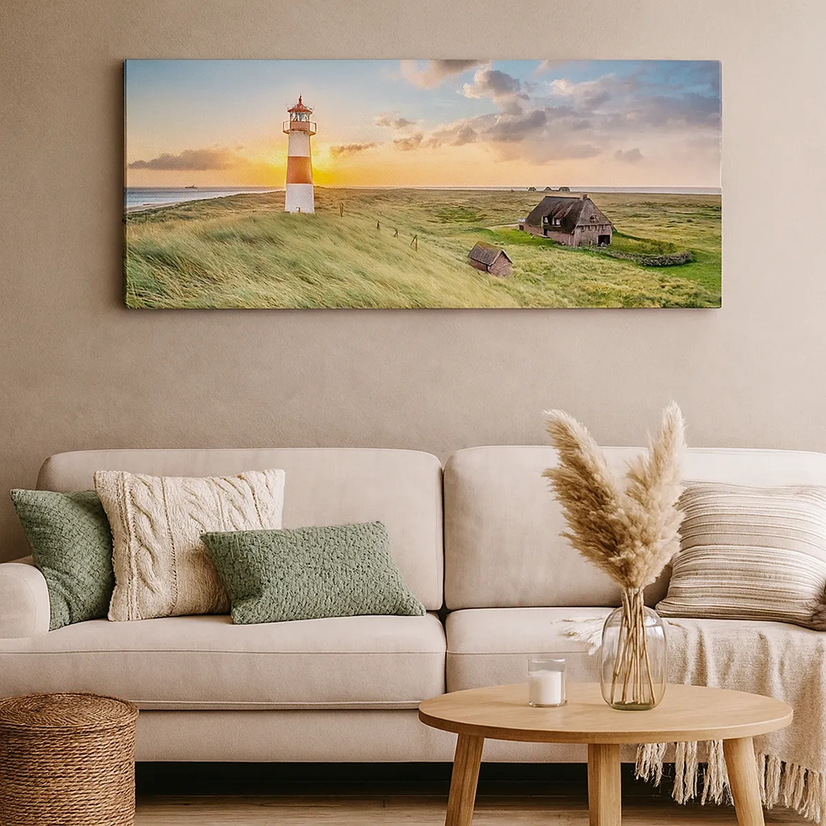 Vászonkép - A hullámok között - 30x30 cm