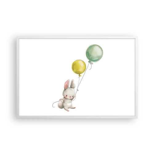 Poszter fekete keretben - Én is repülök! - 91x61 cm