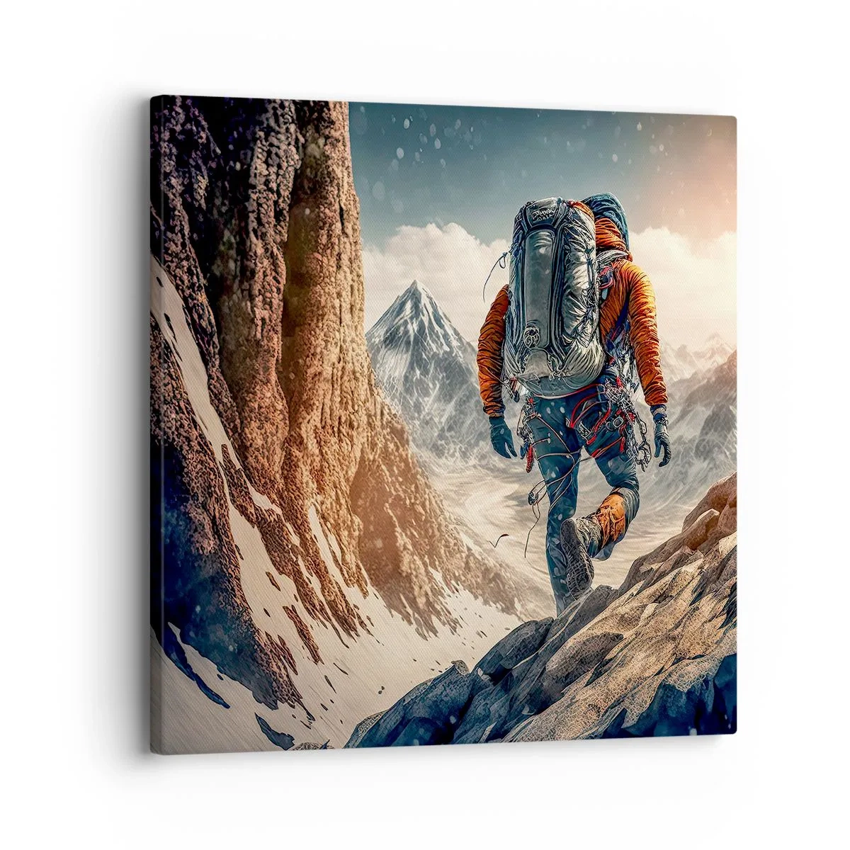 Vászonkép - Magányos harcos - 30x30 cm