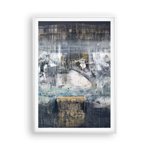 Poszter fekete keretben - Mint a jégen, mint a csomón - 70x100 cm