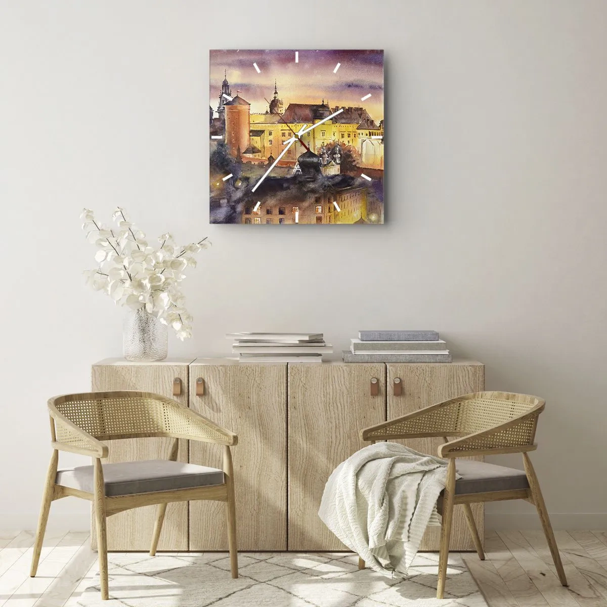 Falióra, Óra - Történet és mese - 30x30 cm