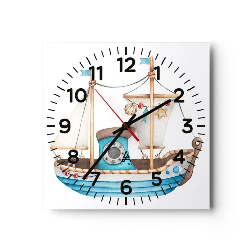 Falióra, Óra - Ahoj, kaland! - 40x40 cm