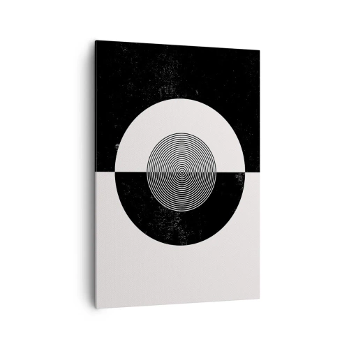 Vászonkép - Harmónia fekete-fehérben - 70x100 cm