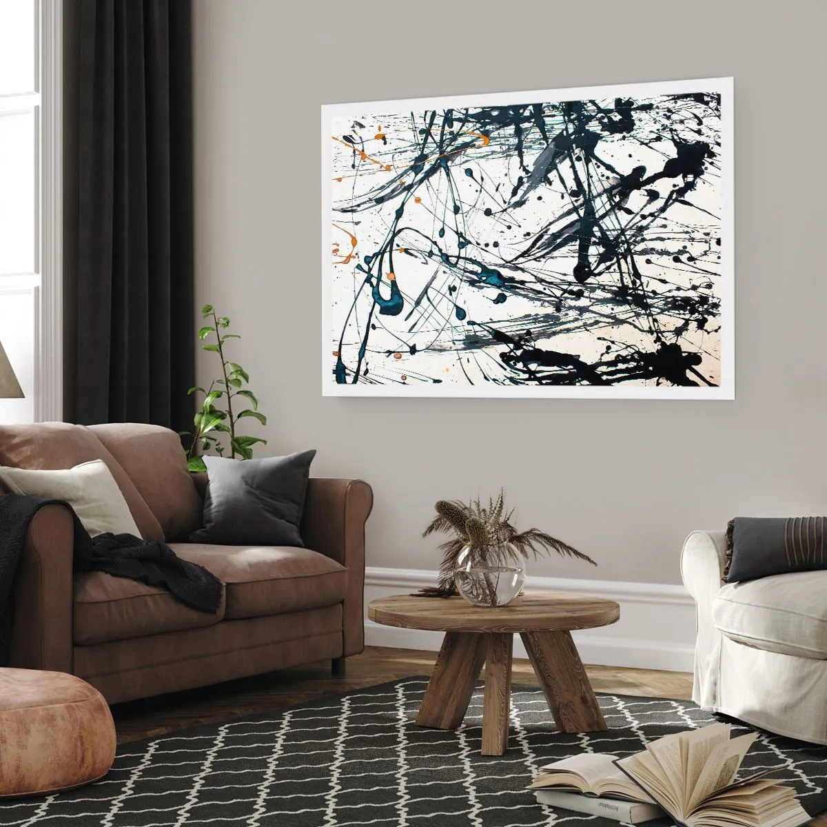 Poszter - Expresszionista absztrakció - 100x70 cm