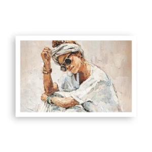 Poszter - Portré teljes napfényben - 91x61 cm
