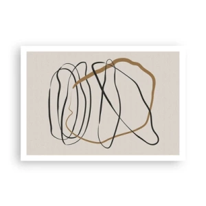 Poszter - Kompozíció - birtokló tánc - 100x70 cm