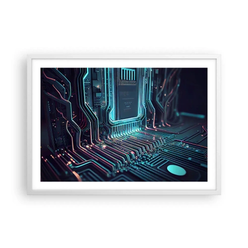 Poszter fekete keretben - Úgy gondolom... - 70x50 cm