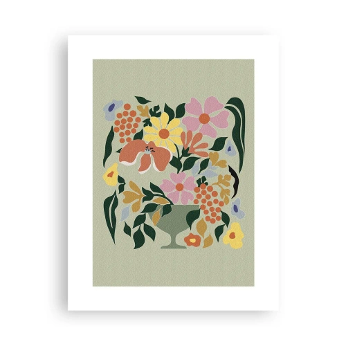 Poszter - Egy csokor, mely csordultig van élettel - 30x40 cm