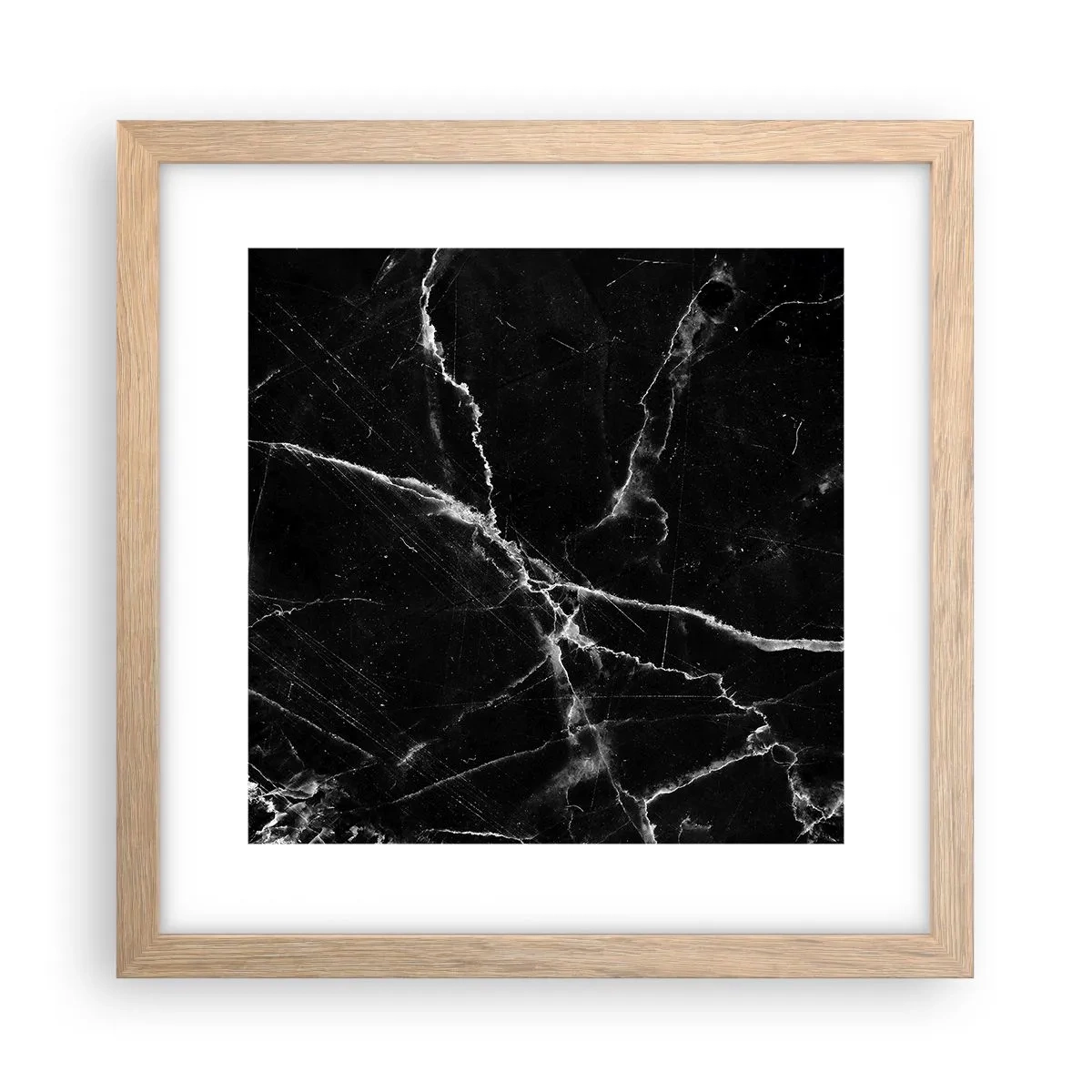 Poszter világos tölgy keretben - A kő titkos élete - 30x30 cm