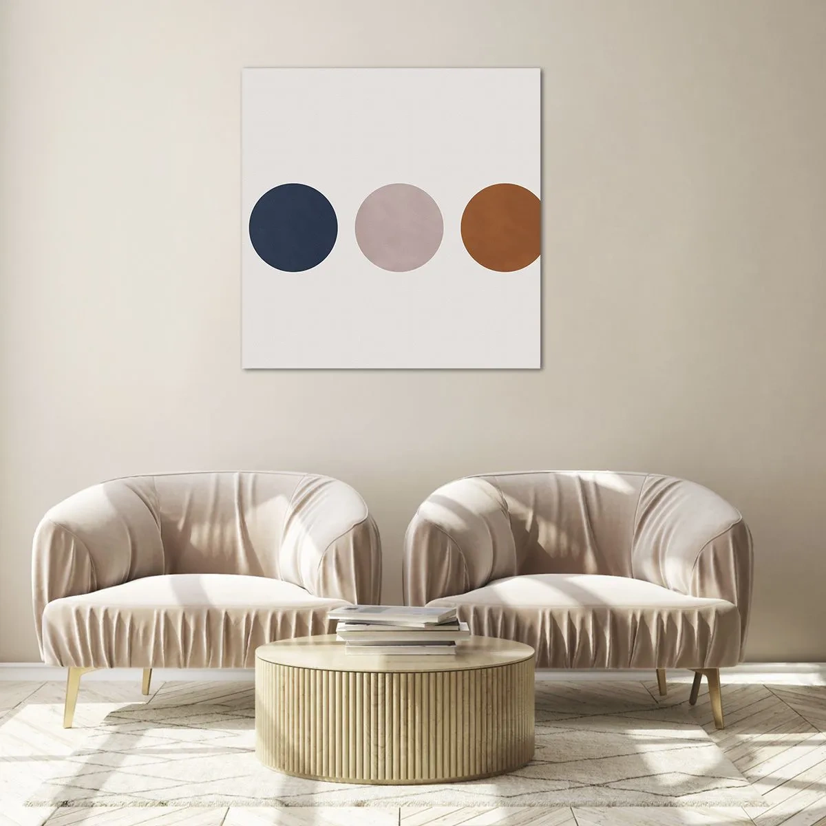 Üveg kép - A tökéletesség szimbóluma - 70x70 cm