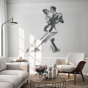 Öntapadós Fotótapéta Deluxe Sticker - Egy ütemben - Tangó, Tánc, Táncos - 450x315 cm