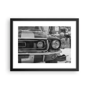 Poszter fehér keretben - Vad utazás - 40x30 cm