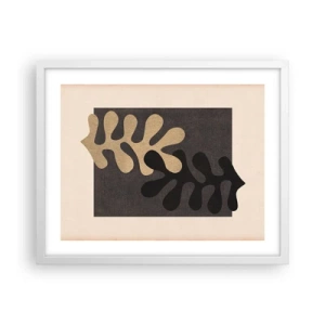 Poszter fekete keretben - Hiány és kiegészítés - 50x40 cm