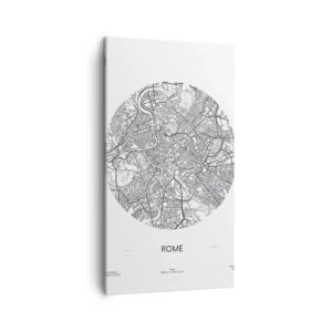 Vászonkép - Róma anatómiája - 45x80 cm