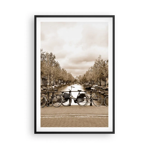 Poszter fehér keretben - Holland hangulat - 61x91 cm