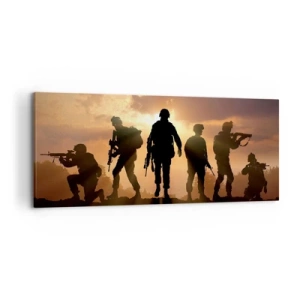 Vászonkép - Brothers in arms - 120x50 cm