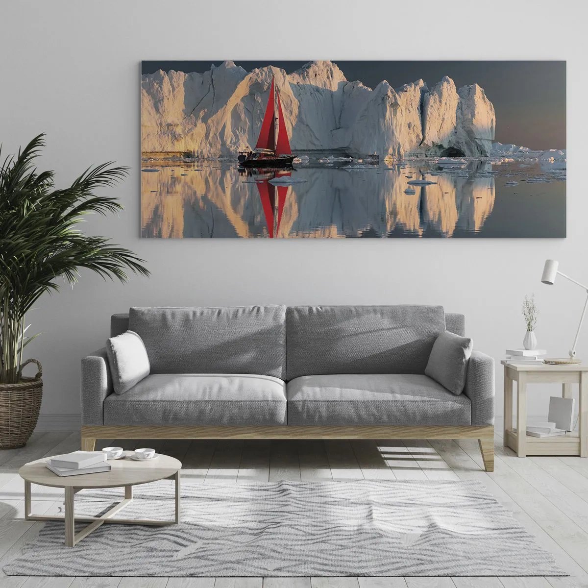 Üveg kép - A világ peremén - 120x50 cm