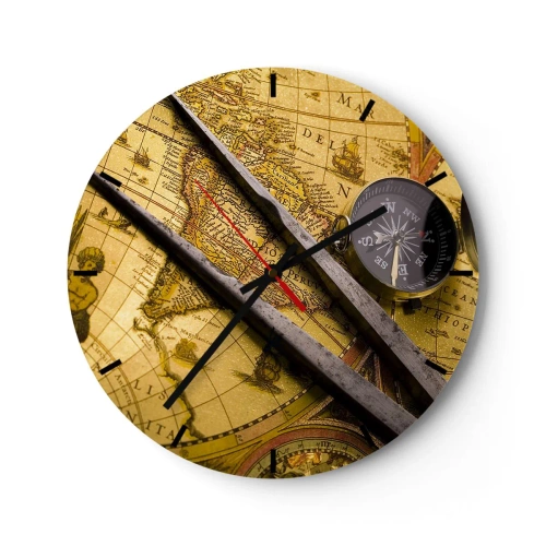 Falióra, Óra - Hol vannak ezek a kincsek? - 40x40 cm