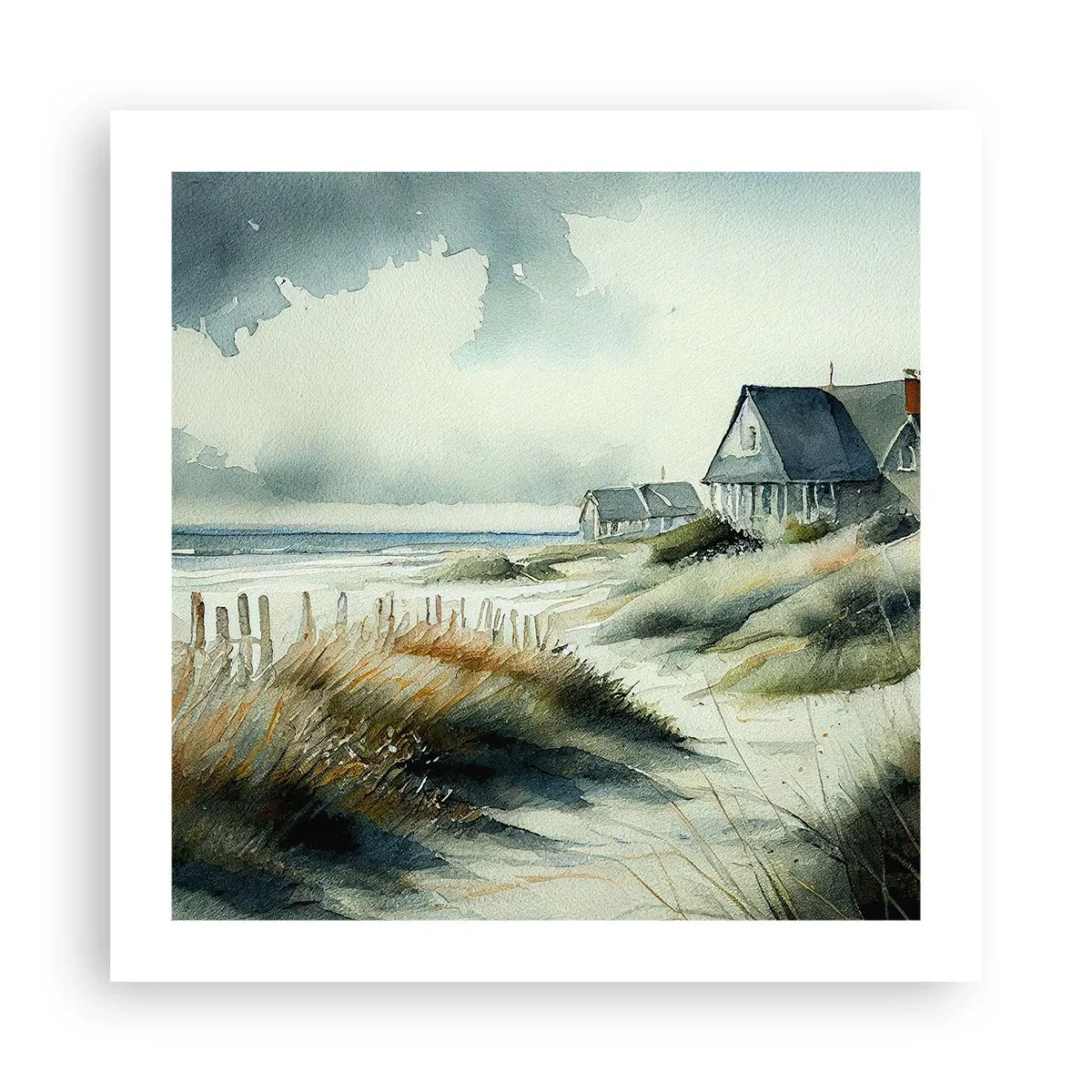 Poszter - Távol a nyüzsgéstől  - 50x50 cm