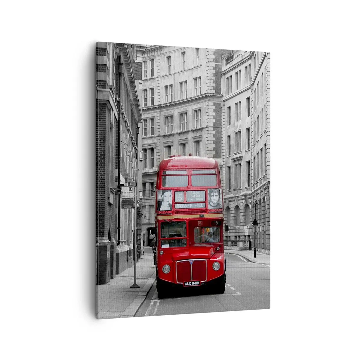 Vászonkép - A mindennapi életnek nem kell szürkének lennie - 50x70 cm