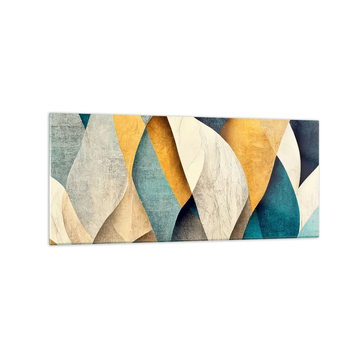 Üveg kép - Ritmus és hullámzás - 120x50 cm