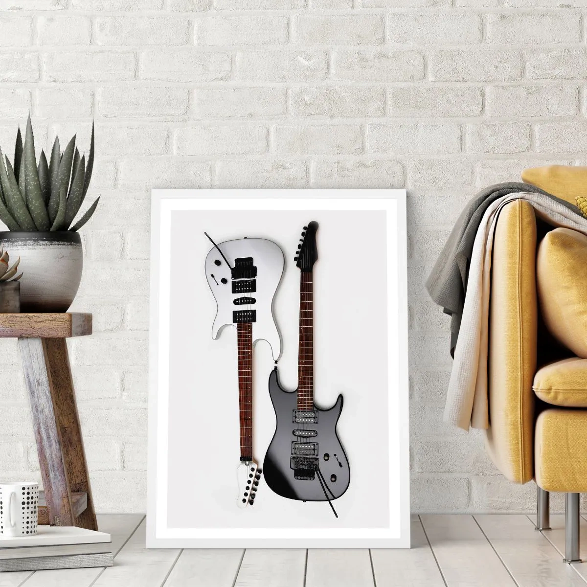 Poszter fekete keretben - A formák harmóniája - 30x40 cm