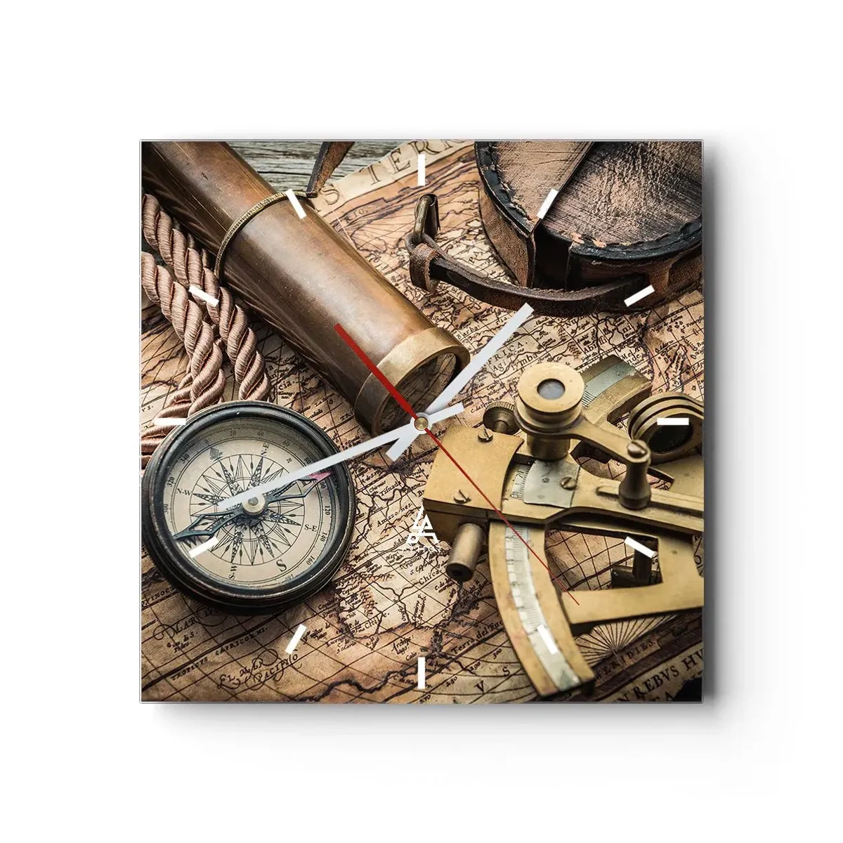 Falióra, Óra - Állítson be egy irányt - 40x40 cm
