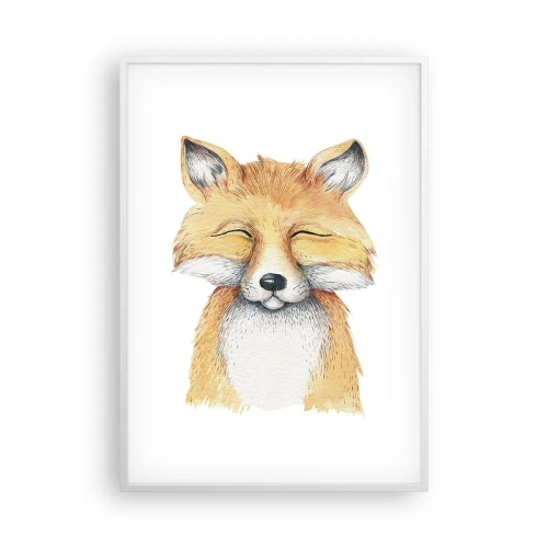 Poszter fekete keretben - Róka hangulatok - 70x100 cm