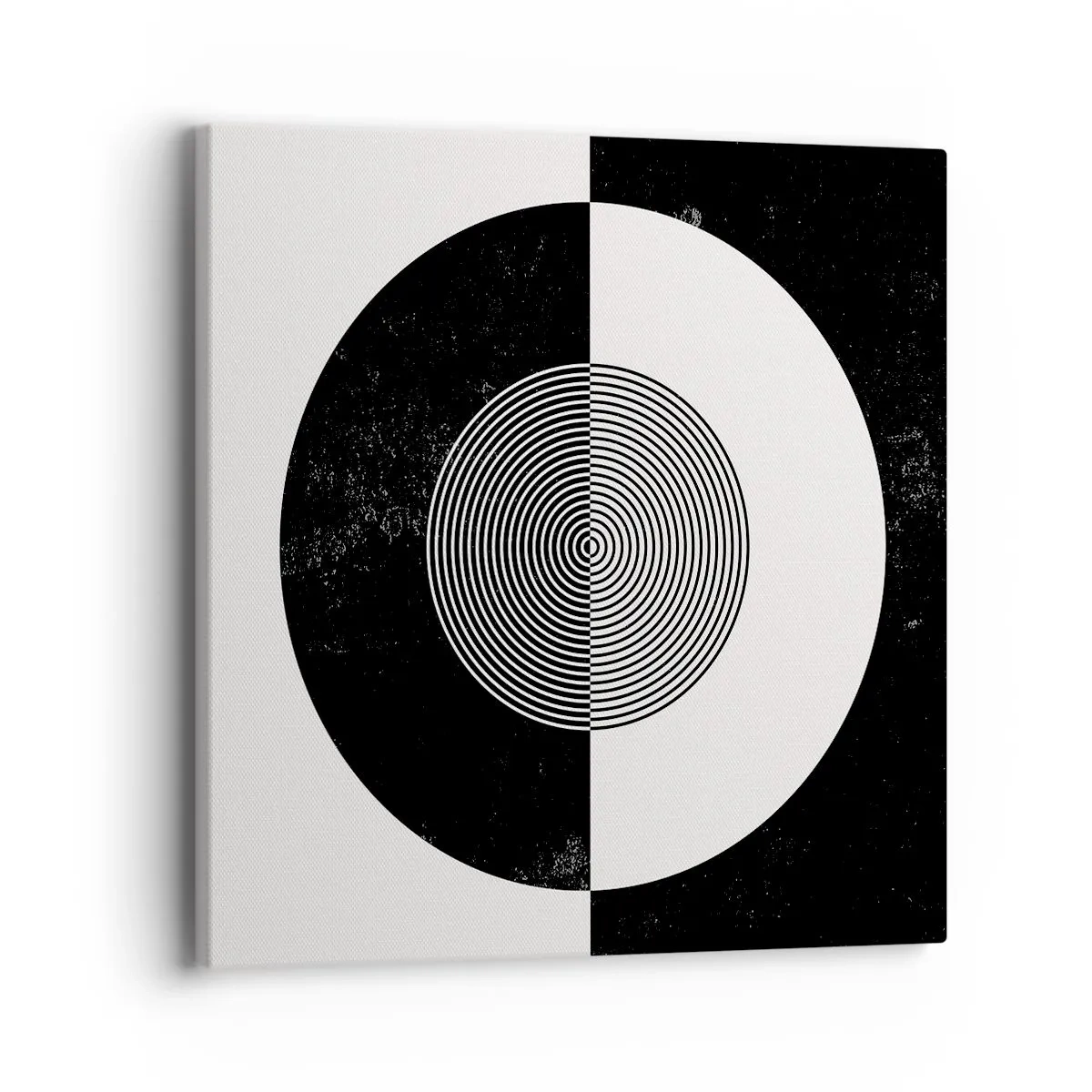 Vászonkép - Harmónia fekete-fehérben - 40x40 cm